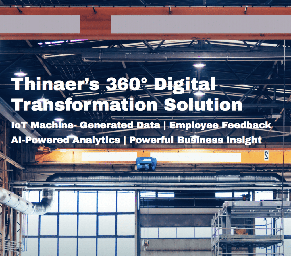 Thinaer's manufacturing IoT solution