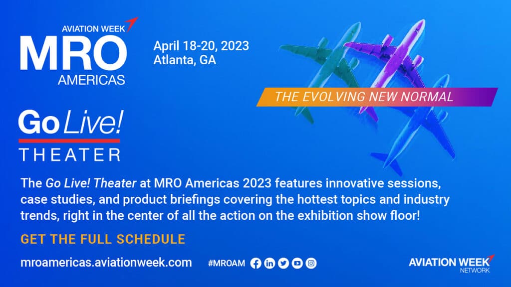 MRO Americas: Aviation Week 2023 - Thinaer