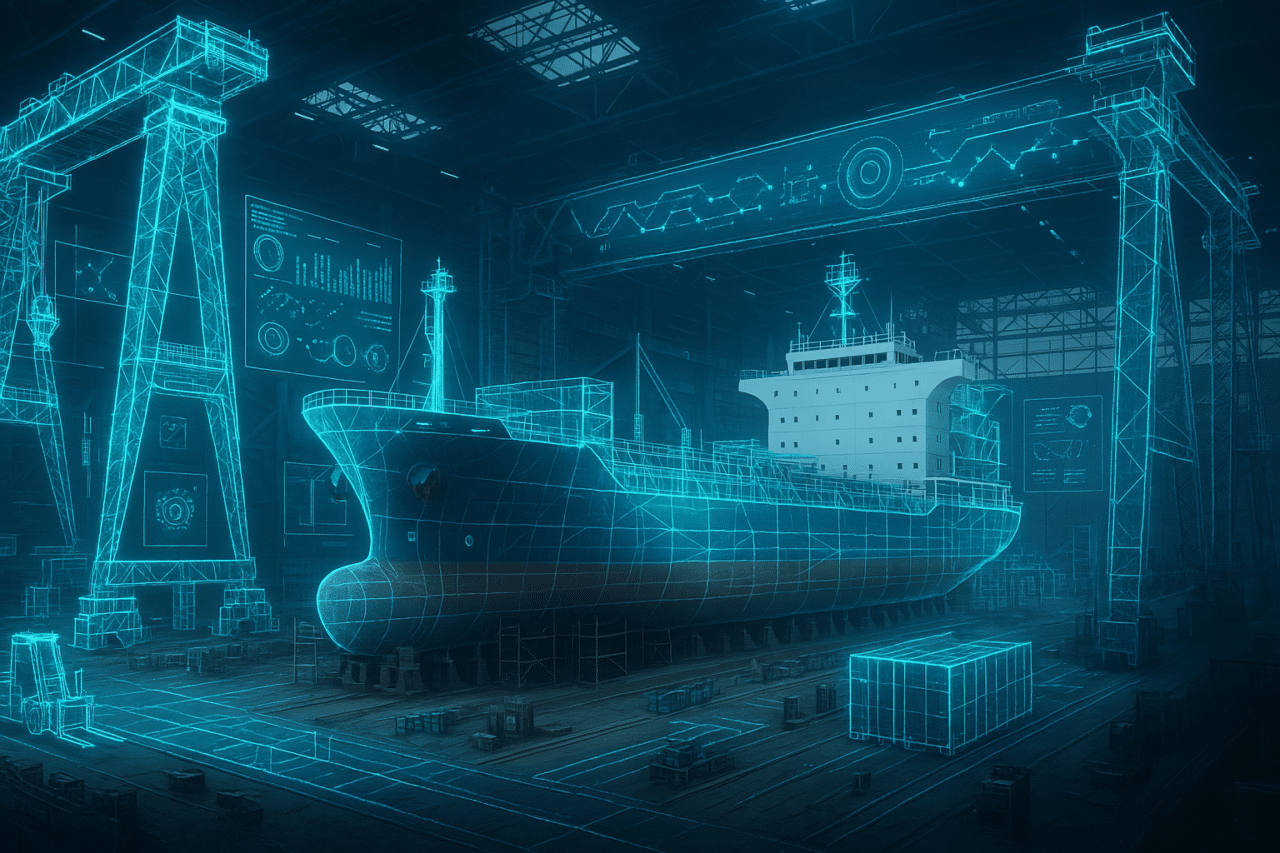 What Is a Smart Shipyard? How Shipbuilding Is Being Transformed with Thinaer’s IoT Platform
